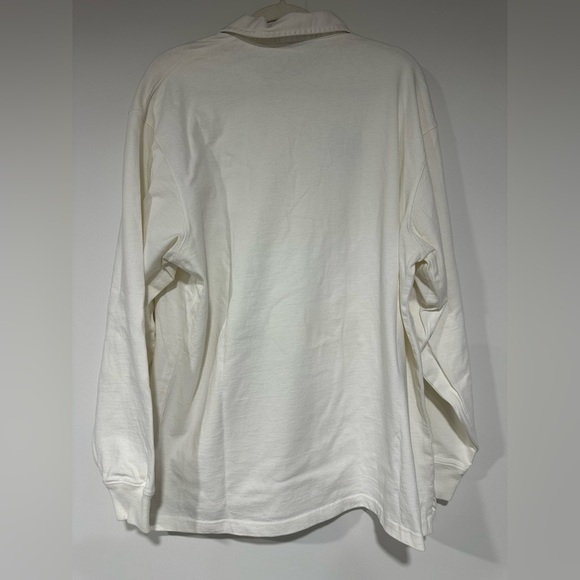 Vintage Polo Sport Long Sleeve Men Large Rugby Badge Shield Crest - Picture 2 of 8